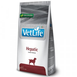 VET LIFE DOG HEPATIC sausā barība suņiem Aknu veselība 2kg